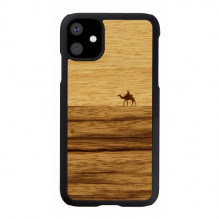 MAN&amp;WOOD SmartPhone case iPhone 11 terra black