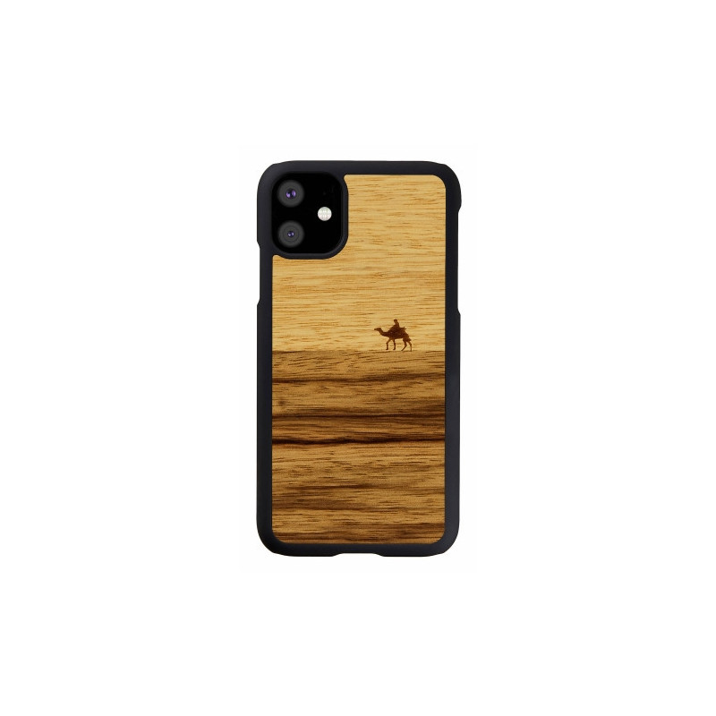 MAN&amp;WOOD SmartPhone case iPhone 11 terra black