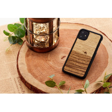 MAN&amp;WOOD SmartPhone case iPhone 11 terra black