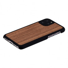 MAN&amp;WOOD SmartPhone dėklas iPhone 11 Pro juodas riešutmedžio juodas
