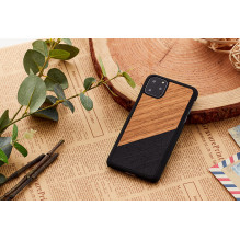 MAN&amp;WOOD SmartPhone dėklas iPhone 11 Pro vakarų juodas