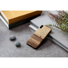 MAN&amp;WOOD SmartPhone case iPhone XS Max terra black