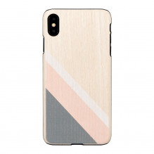 MAN&amp;WOOD SmartPhone case iPhone XS Max pink suit black