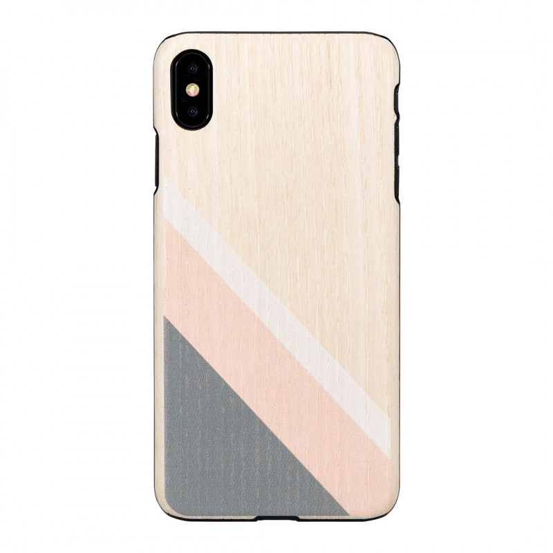 MAN&amp;WOOD SmartPhone case iPhone XS Max pink suit black