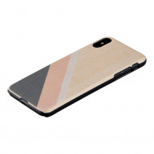 MAN&amp;WOOD SmartPhone case iPhone XS Max pink suit black