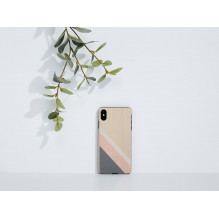 MAN&amp;WOOD SmartPhone case iPhone XS Max pink suit black