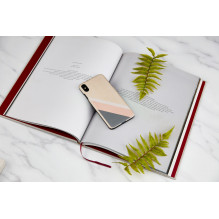 MAN&amp;WOOD SmartPhone case iPhone XS Max pink suit black