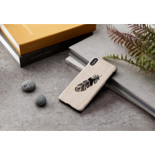 MAN&amp;WOOD SmartPhone case iPhone XS Max indian black