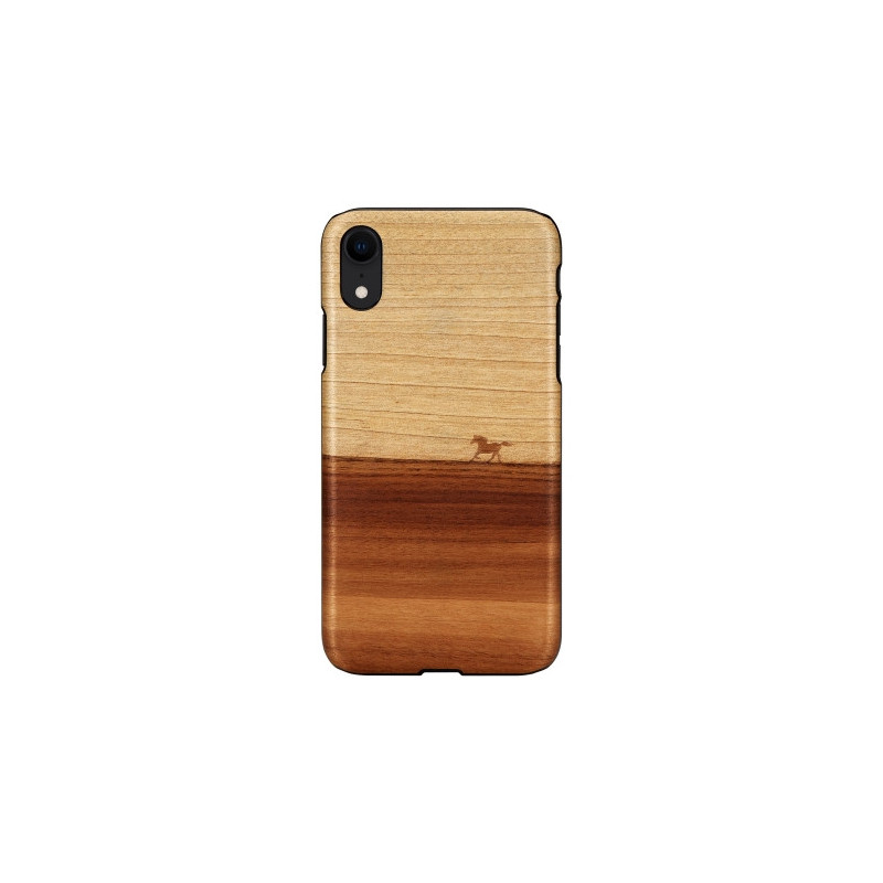 MAN&amp;WOOD SmartPhone case iPhone XR mustang black