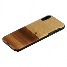 MAN&amp;WOOD išmaniojo telefono dėklas iPhone XR mustang juodas