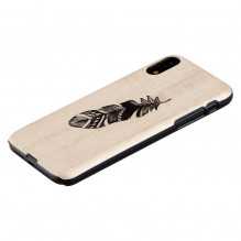 MAN&amp;WOOD SmartPhone case iPhone XR indian black