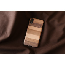 MAN&amp;WOOD SmartPhone case iPhone X / XS sabbia black