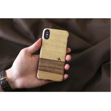 MAN&amp;WOOD SmartPhone case iPhone X / XS terra black