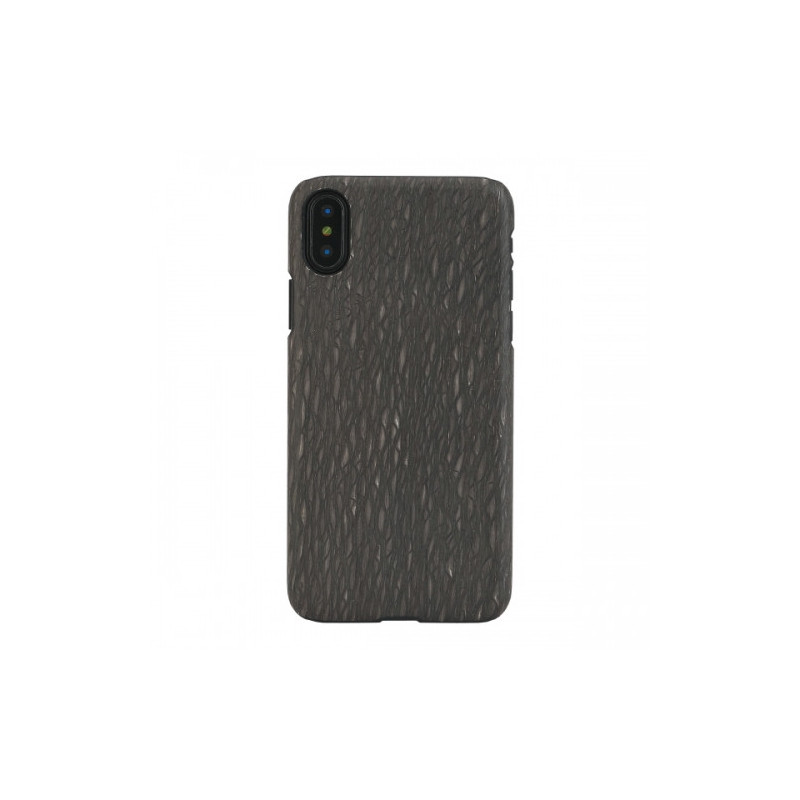 MAN&amp;WOOD SmartPhone case iPhone X / XS carbalho black