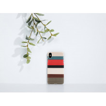 MAN&amp;WOOD SmartPhone case iPhone X / XS corallina white