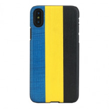MAN&amp;WOOD išmaniojo telefono dėklas iPhone X / XS dandy blue black