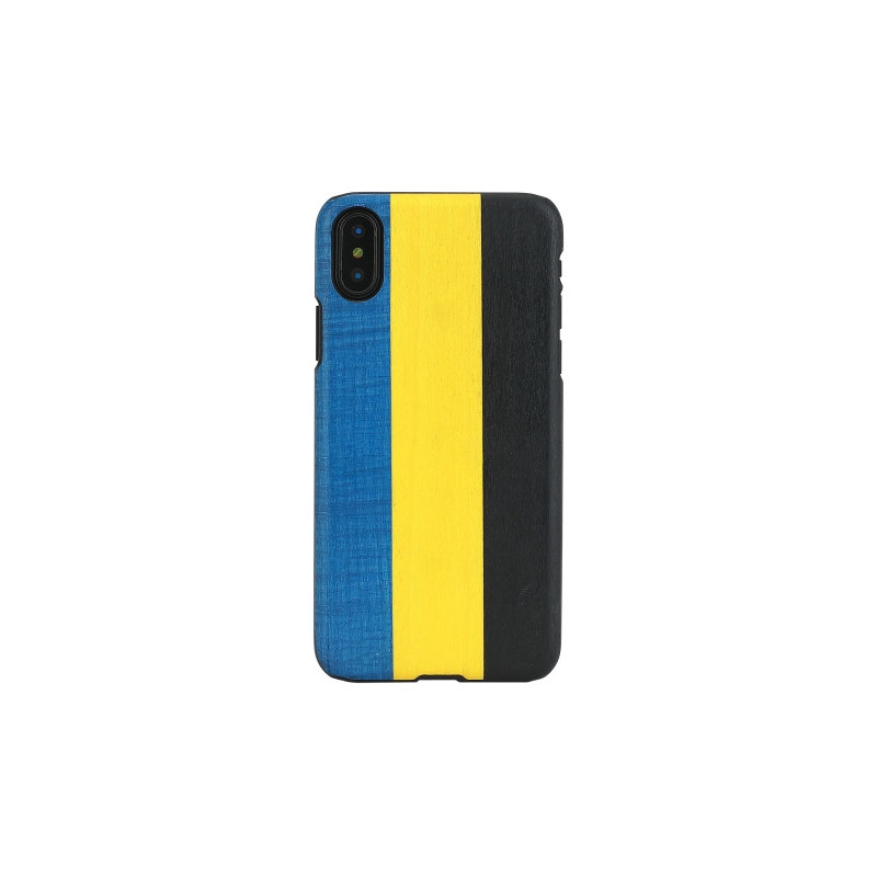 MAN&amp;WOOD SmartPhone case iPhone X / XS dandy blue black