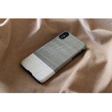 MAN&amp;WOOD SmartPhone case iPhone X / XS einstein black