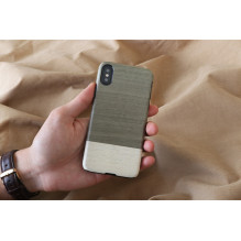 MAN&amp;WOOD SmartPhone case iPhone X / XS einstein black
