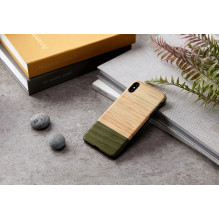 MAN&amp;WOOD SmartPhone case iPhone X / XS bamboo forest black