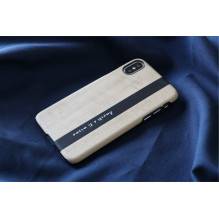 MAN&amp;WOOD SmartPhone case iPhone X / XS diario black