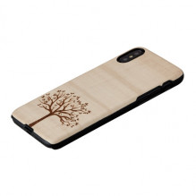 MAN&amp;WOOD SmartPhone case iPhone X / XS apple tree black