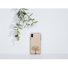 MAN&amp;WOOD SmartPhone case iPhone X / XS apple tree black