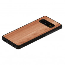MAN&amp;WOOD SmartPhone case Galaxy S10 cappuccino black