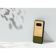MAN&amp;WOOD SmartPhone case Galaxy S10e bamboo forest black