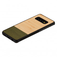 MAN&amp;WOOD SmartPhone case Galaxy S10 Plus bamboo forest black
