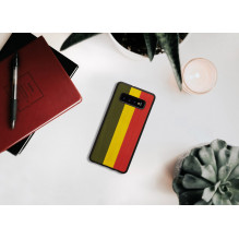 MAN&amp;WOOD išmaniojo telefono dėklas Galaxy S10 Plus reggae juodas