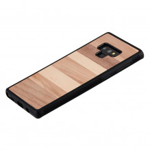 MAN&amp;WOOD išmaniojo telefono dėklas Galaxy Note 9 sabbia juodas