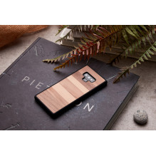 MAN&amp;WOOD išmaniojo telefono dėklas Galaxy Note 9 sabbia juodas