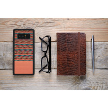 MAN&amp;WOOD SmartPhone case Galaxy Note 8 browny check black
