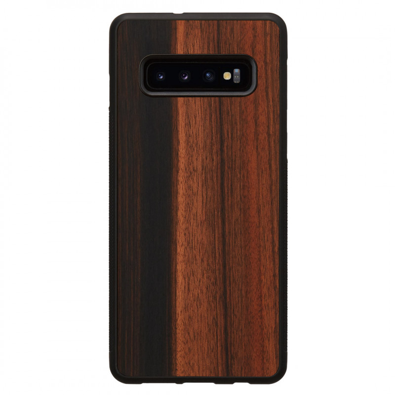 MAN&amp;WOOD SmartPhone case Galaxy S10 Plus ebony black