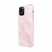 Devia Marble serijos dėklas iPhone 11 Pro rožinis