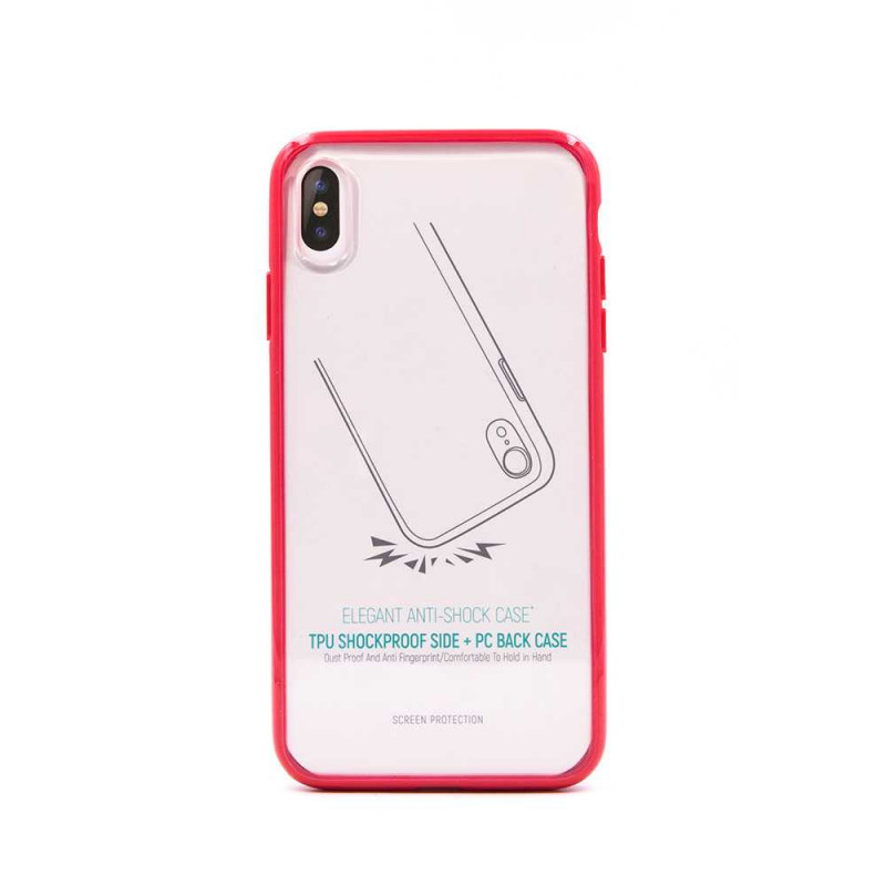 Devia Elegant anti-shock case iPhone XS Max (6.5) red