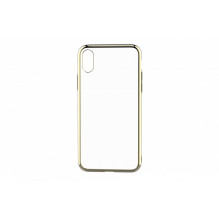 Devia Glitter soft case (TPU) iPhone XS / X(5.8) gold