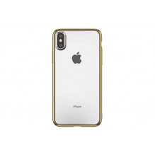 Devia Glitter soft case (TPU) iPhone XS / X(5.8) gold