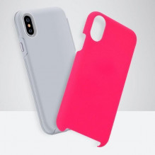 Devia KimKong serijos dėklas iPhone XS Max (6.5) rožinis raudonas