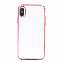 Devia Glitter soft case (TPU) iPhone XS / X(5.8) red