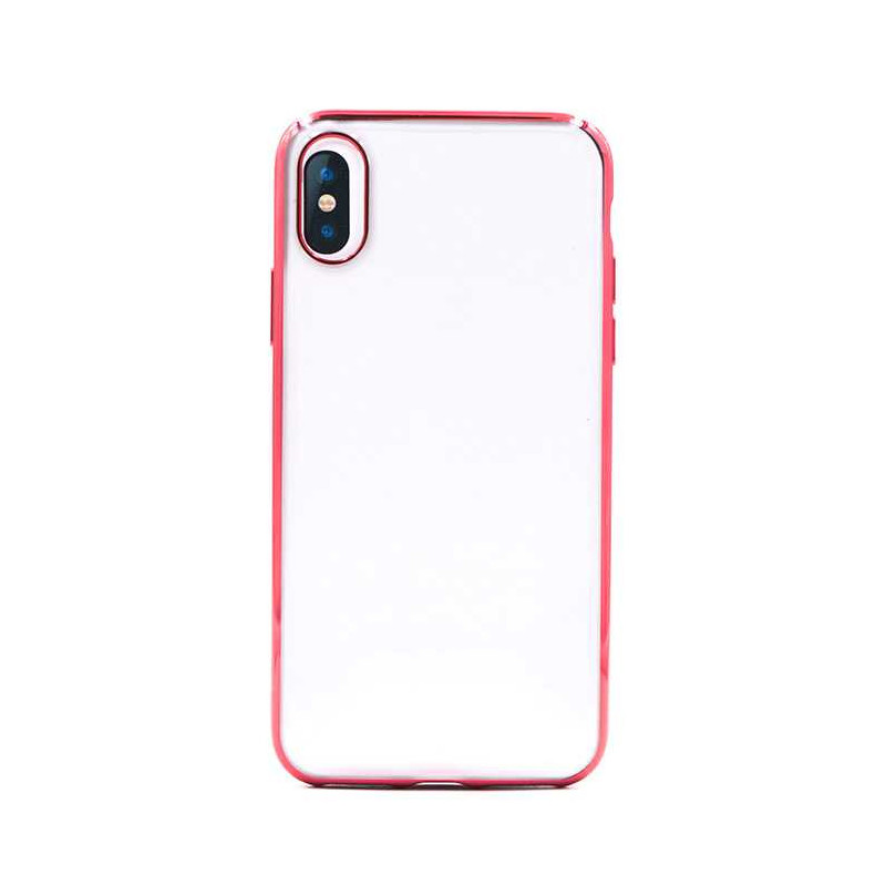 Devia Glitter soft case (TPU) iPhone XS / X(5.8) red