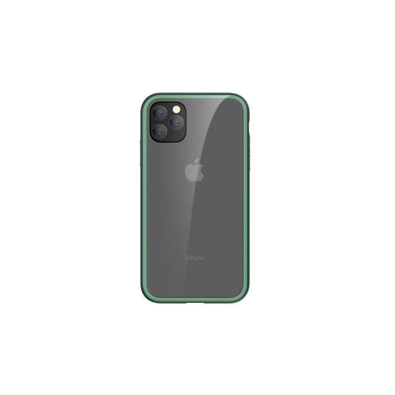 Comma Joy elegantiškas apsaugos nuo smūgių dėklas iPhone 11 Pro Max žalias