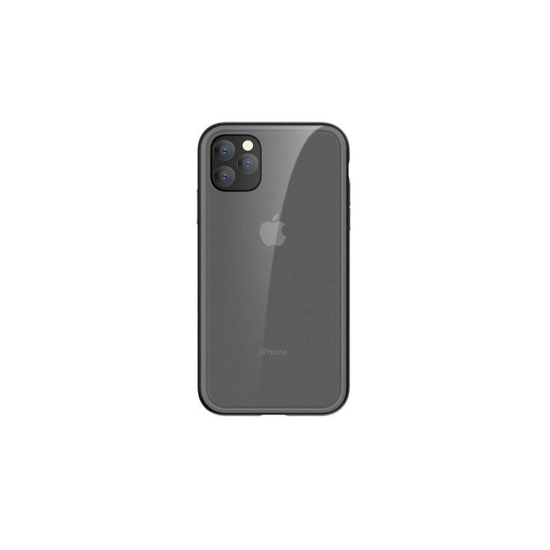 Comma Joy elegantiškas apsaugos nuo smūgių dėklas iPhone 11 Pro juodas