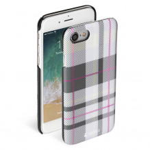 Krusell Limited Cover Apple iPhone 8 / 7 plaid light grey