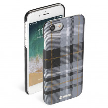 Krusell Limited Cover Apple iPhone 8 / 7 plaid dark grey