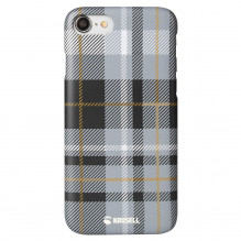 Krusell Limited Cover Apple iPhone 8 / 7 plaid dark grey