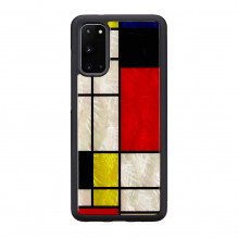 iKins case for Samsung Galaxy S20 mondrian black