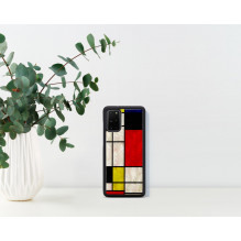 iKins case for Samsung Galaxy S20+ mondrian black