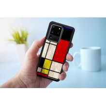 iKins case for Samsung Galaxy S20 Ultra mondrian black